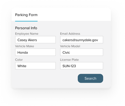 Onboard-Parking Form