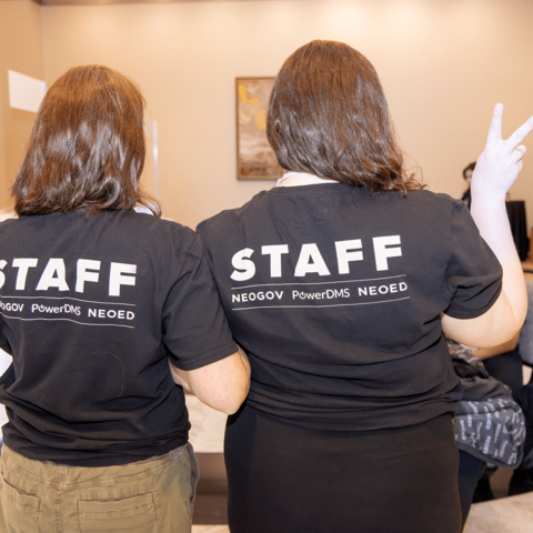 Staff members at the Ignite annual user conference